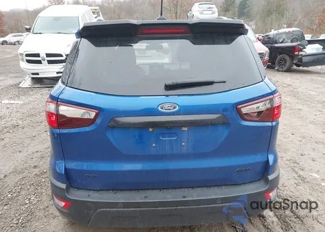 2021 Ford Ecosport Ses из США, поврежденный, VIN MAJ6S3JL7MC429919